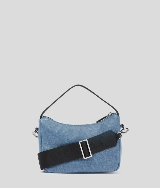 KLJ BOX LOGO GECOATE MINI HOBO TAS