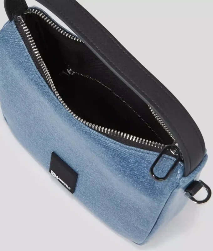 KLJ BOX LOGO GECOATE MINI HOBO TAS