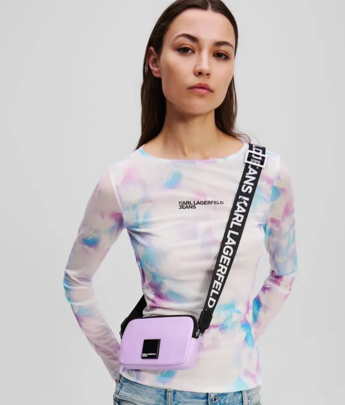 KLJ BOX LOGO MINI CROSSBODY TAS