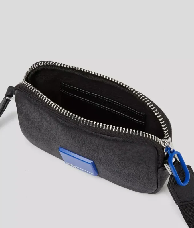 KLJ BOX LOGO MINI CROSSBODY TAS