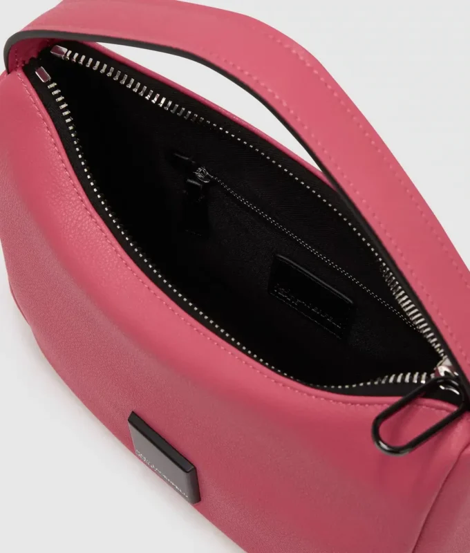 KLJ BOX LOGO SOFT MINI HOBO TAS