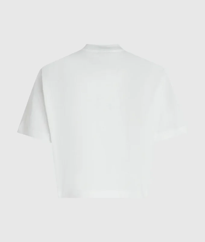 Kort graffiti-T-shirt