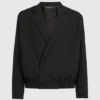 Korte double-breasted blazer