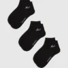 Korte sokken met kenmerkend logo – 3-pack