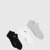 Korte sokken met kenmerkend logo – 3-pack