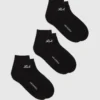 Korte sokken met kenmerkend logo – 3-pack