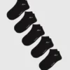 Korte sokken met kenmerkend logo – 5 stuks
