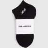 Korte sokken met kenmerkend logo – 5 stuks