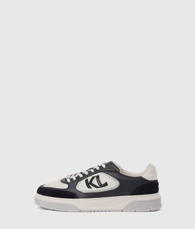 Kourtney sneakers met zijrand