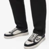 Kourtney sneakers met zijrand