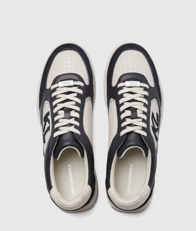 Kourtney sneakers met zijrand