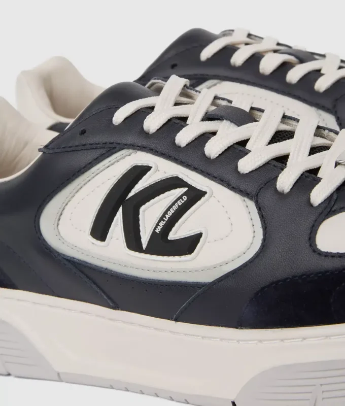 Kourtney sneakers met zijrand