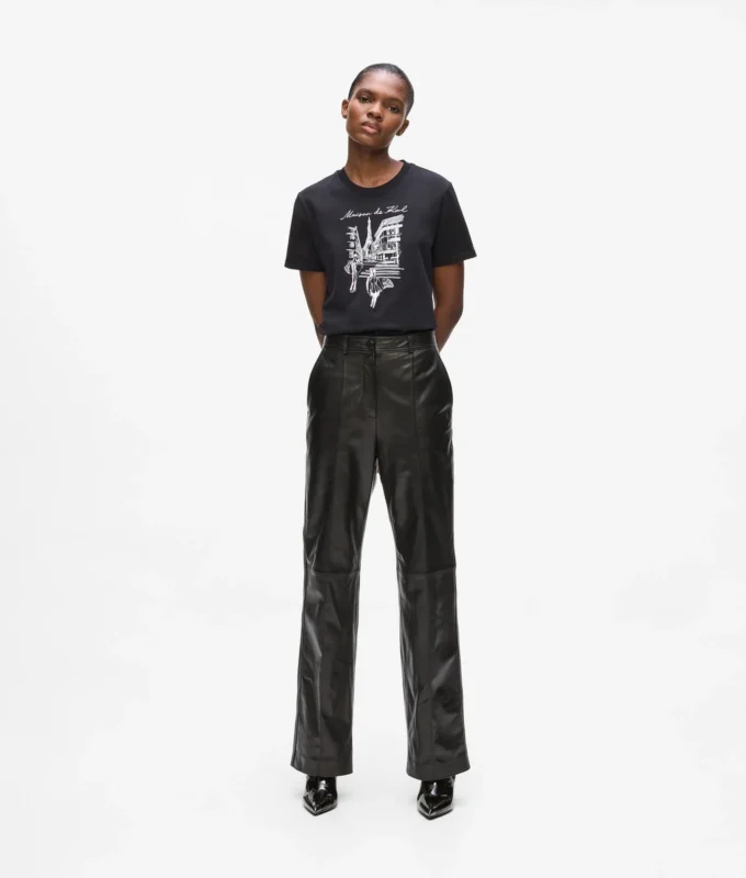 Leren broek