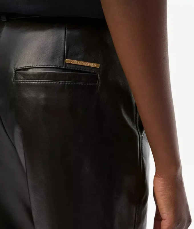 Leren broek