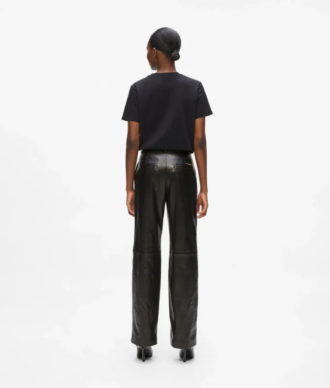 Leren broek