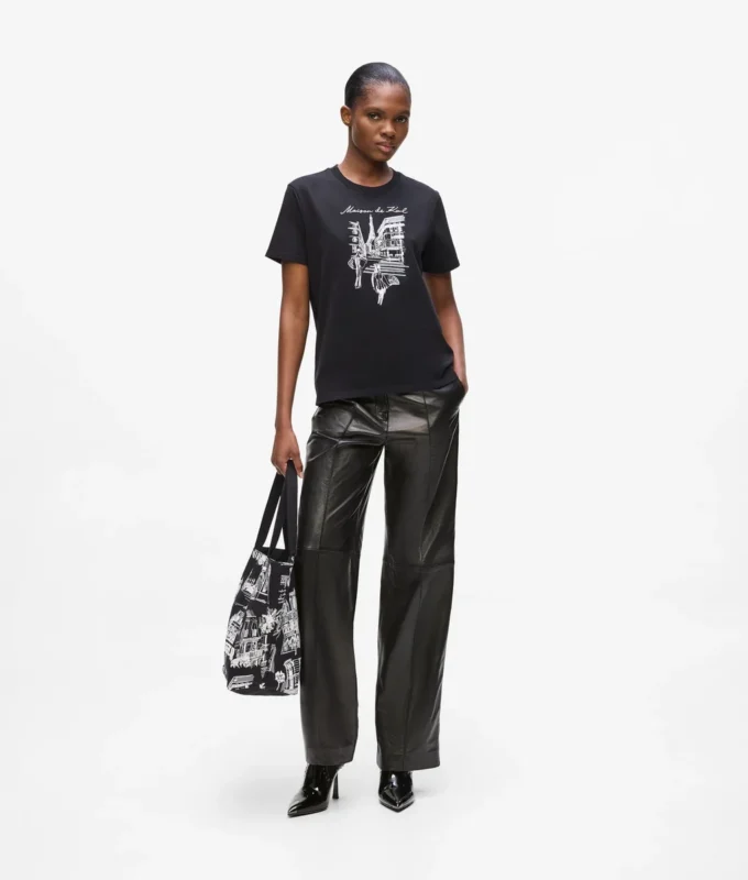 Leren broek