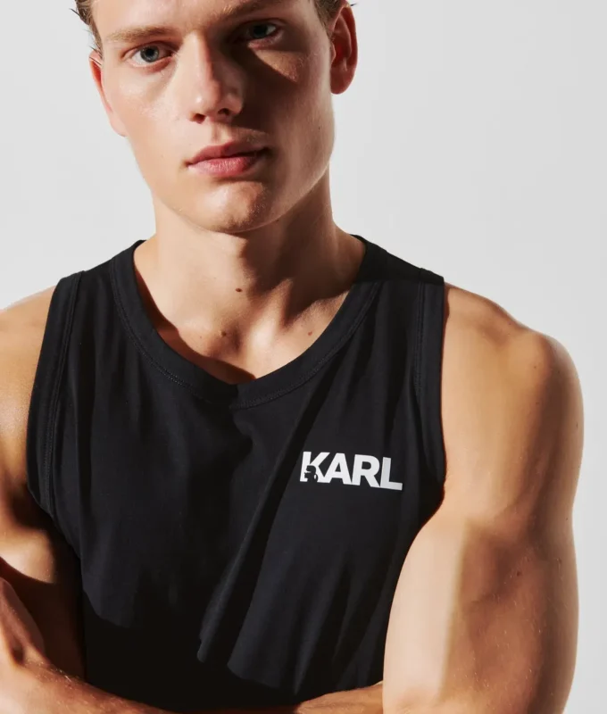 LOGO BEACH TANK TOP