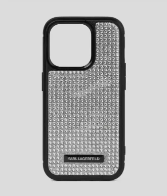 LOGO RHINESTONE IPHONE 16 PRO HOESJE