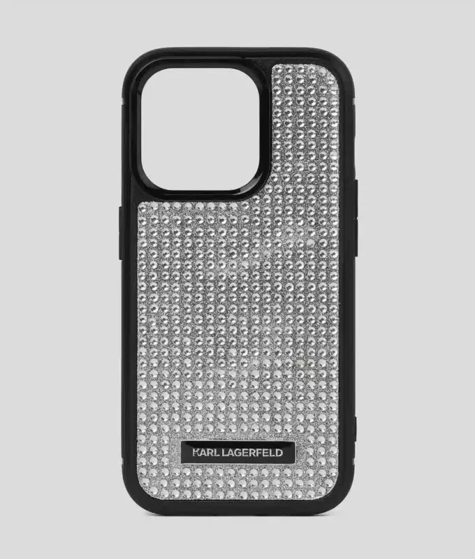 LOGO RHINESTONE IPHONE 16 PRO HOESJE