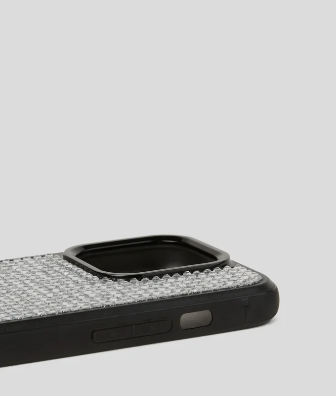 LOGO RHINESTONE IPHONE 16 PRO HOESJE