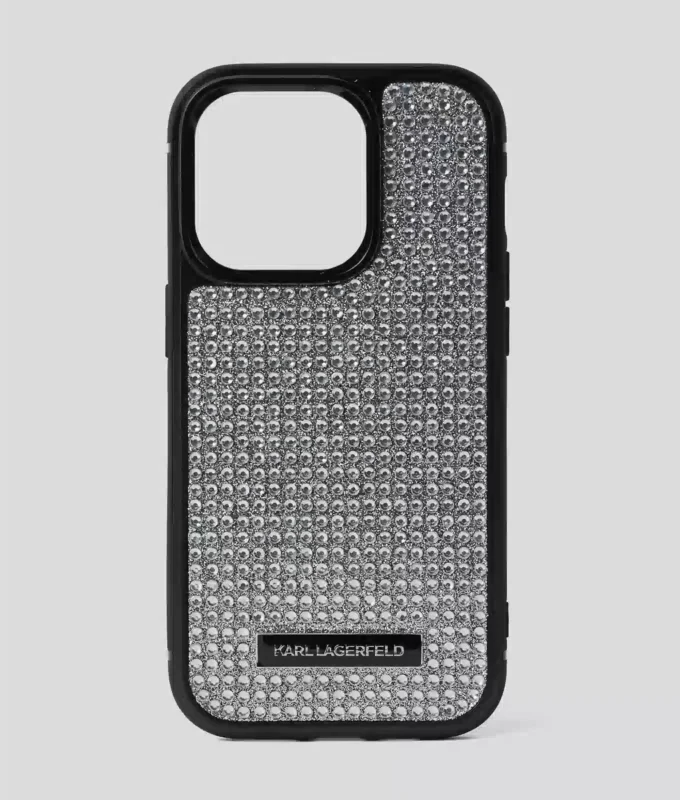 LOGO RHINESTONE IPHONE 16 PRO MAX HOESJE