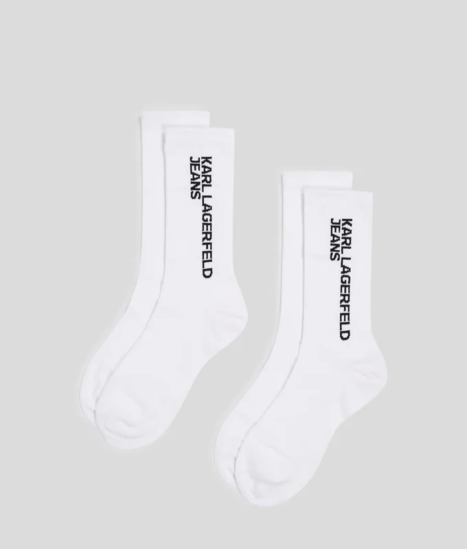 LOGO SOCKS – 2-PACK