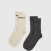 Logo-sokken – 2-pack