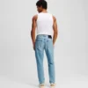 LOGO TAPERED JEANS