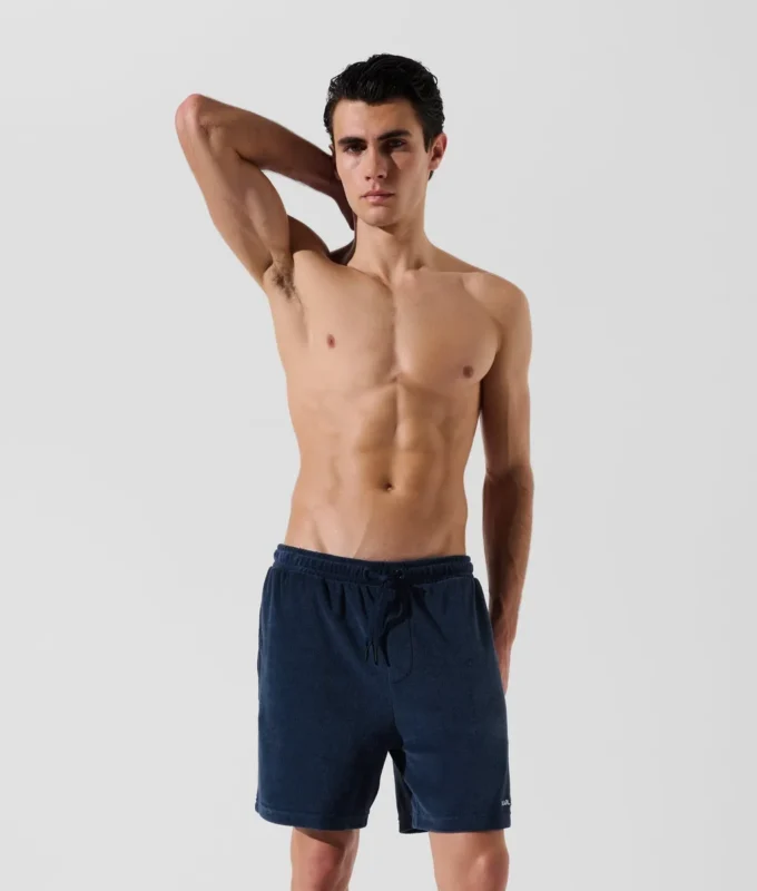 LOGO TOWEL SHORTS