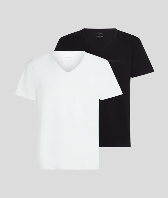 LOGO V-HALS T-SHIRT – 2-PACK