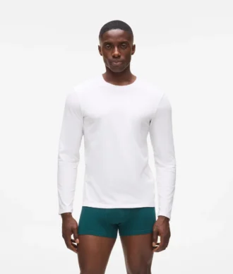 Lounge T-shirt met lange mouwen – 2-pack