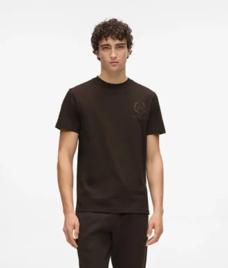 Loungewear T-shirt met embleem
