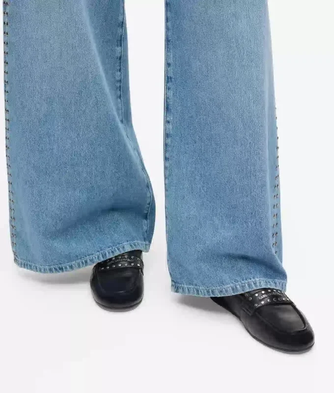 Marlee loafers met studs