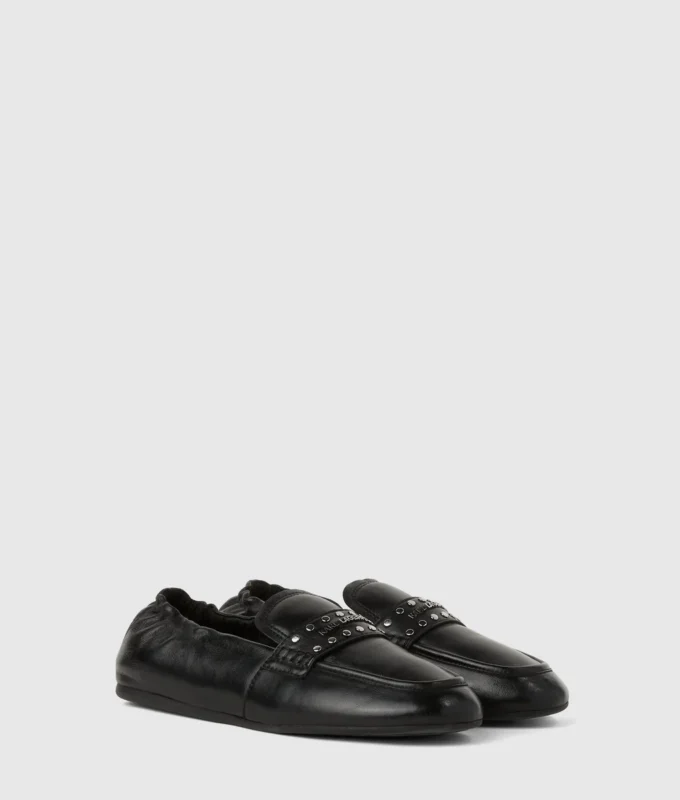 Marlee loafers met studs