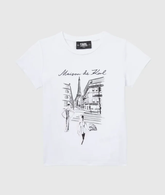 Meisjes Maison de Karl T-shirt