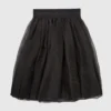 Meisjesrok van mesh met strass