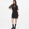 Mesh T-shirtjurk