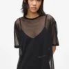 Mesh T-shirtjurk