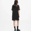 Mesh T-shirtjurk