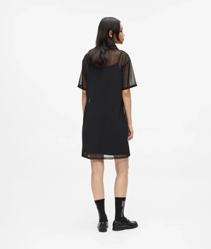Mesh T-shirtjurk