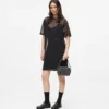 Mesh T-shirtjurk