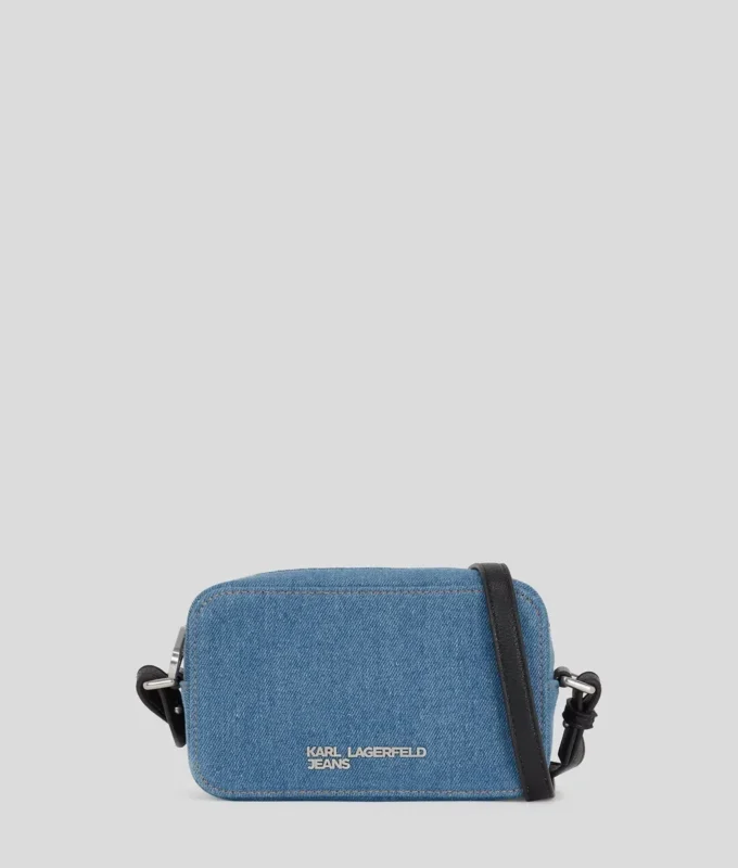 METALEN LOGO DENIM CAMERATAS