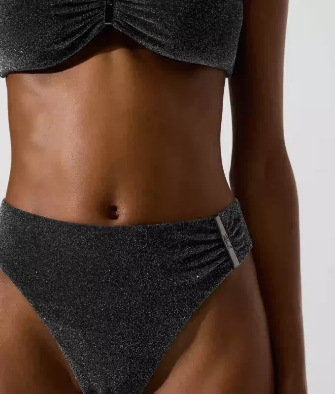 Metallic bikinibroekje