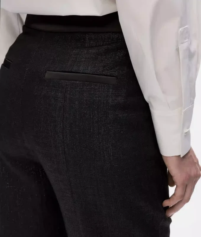 Metallic broek