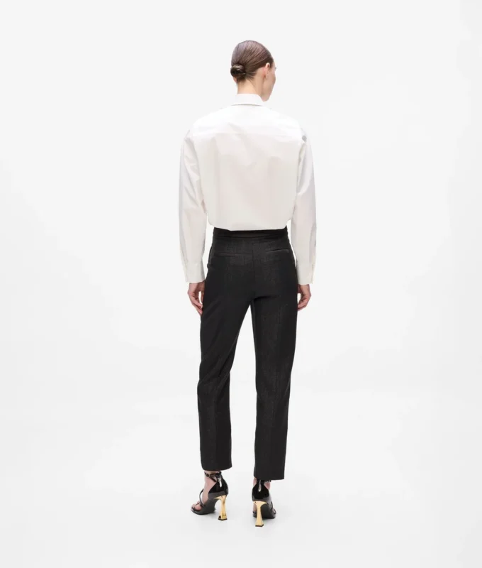 Metallic broek