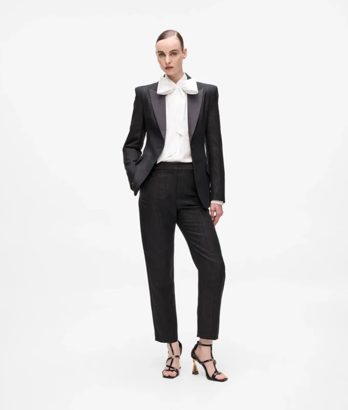 Metallic broek