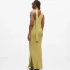 Metallic gebreide jurk