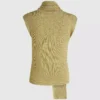 Metallic gebreide top
