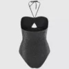 Metallic halternek zwempak