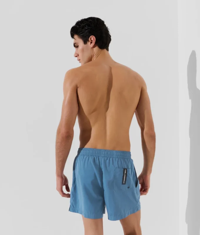 METALLIC LOGO KORTE BOARDSHORTS